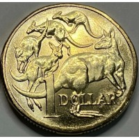 2025 $1 Mob Of Kangaroo King Charles III Uncirculated Coin