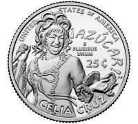 Celia Cruz Uncirculated Coin