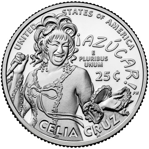 2024 American Women Quarters Celia Cruz Uncirculated Coin