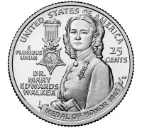 Dr Mary Edwards Walker Uncirculated Coin