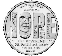 Pauli Murray Uncirculated Coin