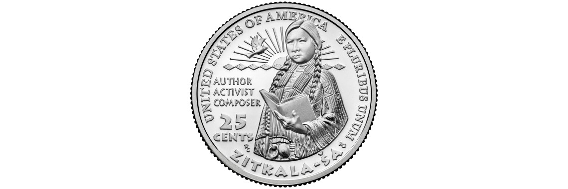 2024 American Women Quarters Zitkala-Ša Uncirculated Coin