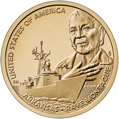 2025 American Innovation $1 - Arkansas - US Navy Uncirculated Coin
