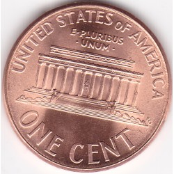 2000 US 1 Cent Lincoln Memorial Uncirculated Coin