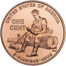2009 US 1 Cent Lincoln Formative Years Uncirculated Coin
