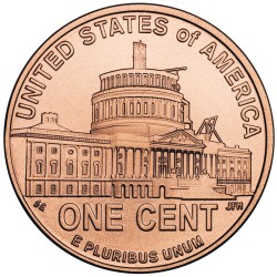 2009 US 1 Cent Lincoln Presidency Uncirculated Coin