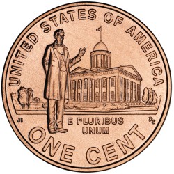 2009 US 1 Cent Lincoln Professional Life Uncirculated Coin