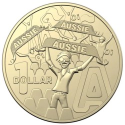 2022 $1 The Great Aussie Coin Hunt - 'A' Aussie, Aussie, Aussie Uncirculated Coin