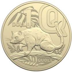 2022 $1 The Great Aussie Coin Hunt - 'Q' Quoll Uncirculated Coin