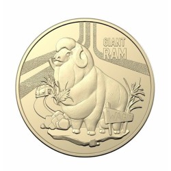 2023 $1 Aussie Big Things - Big Giant Ram Uncirculated Coin