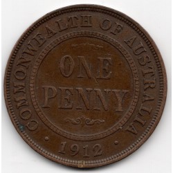 1912 Commonwealth King George V Penny