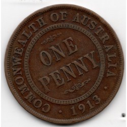 1913 Commonwealth King George V Penny