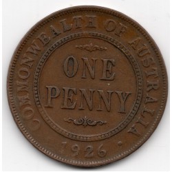 1926 Commonwealth King George V Penny